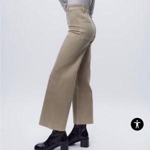 Zara high-waisted jeans - the marine straight high rise jeans